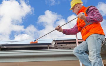 Wollerton Wood soft wash roof cleaning